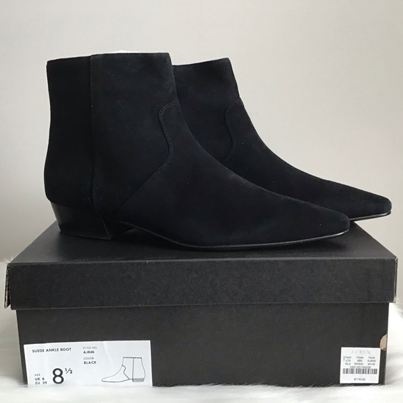 J. Crew Suede Ankle Boots - Picture 10 of 10
